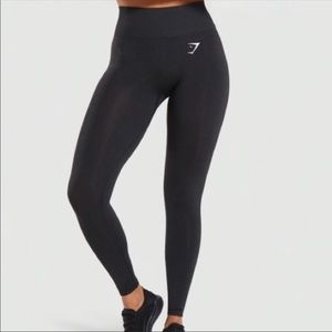 Black gymshark vital seamless leggings